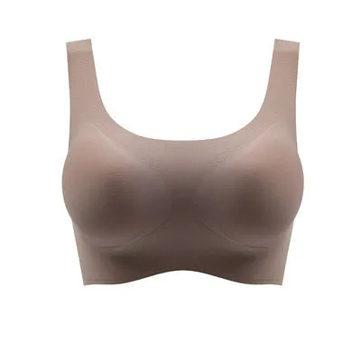 Smooth Seamless Minimizer Wireless T-shirt Bra