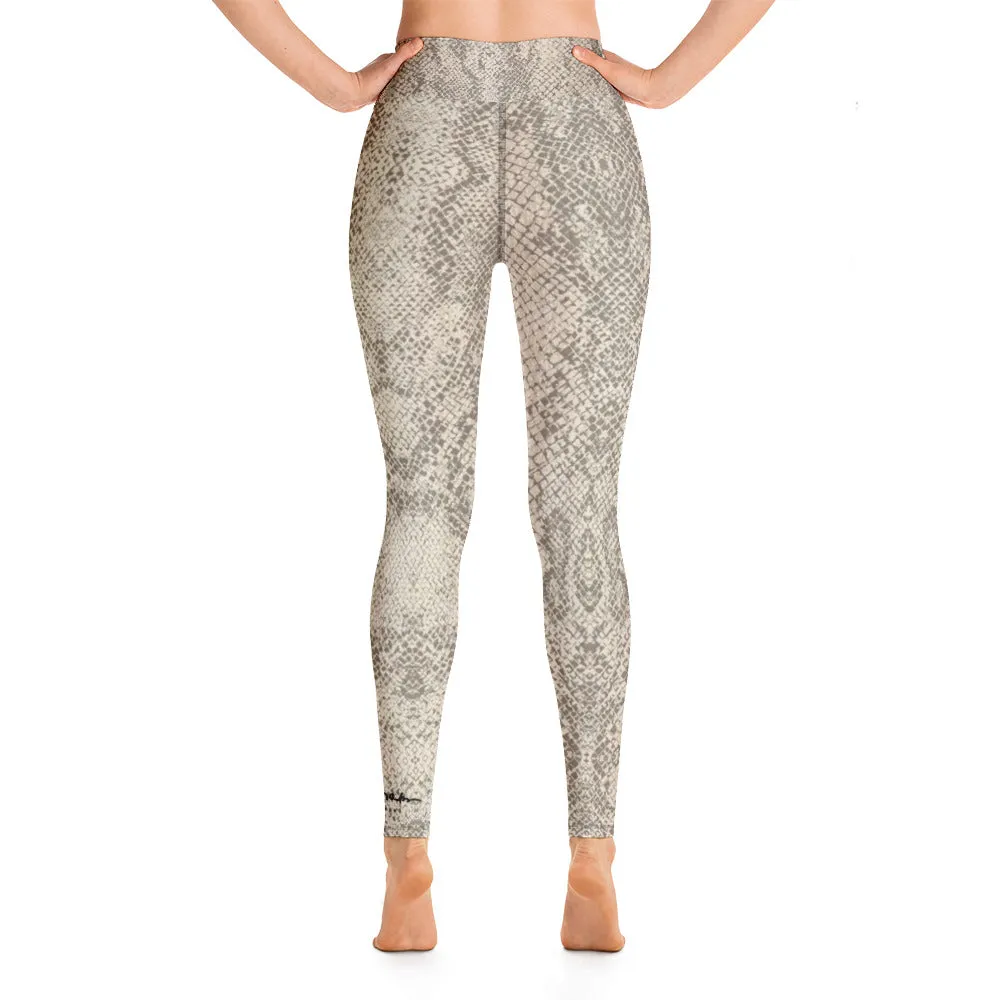 Snake Print Yoga Leggings