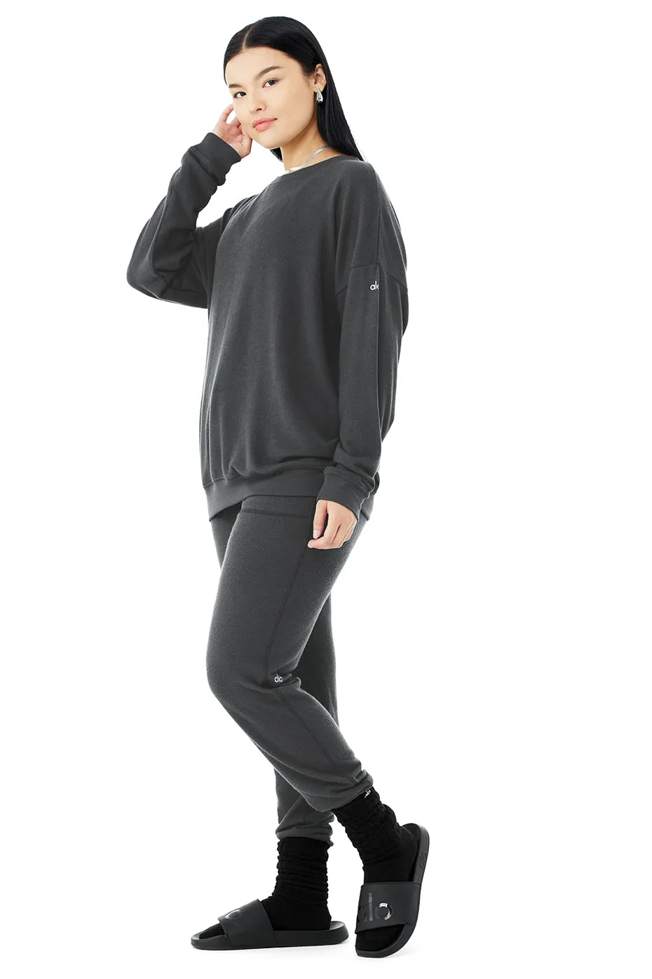 Soho Pullover & Soho Sweatpant Set - Anthracite