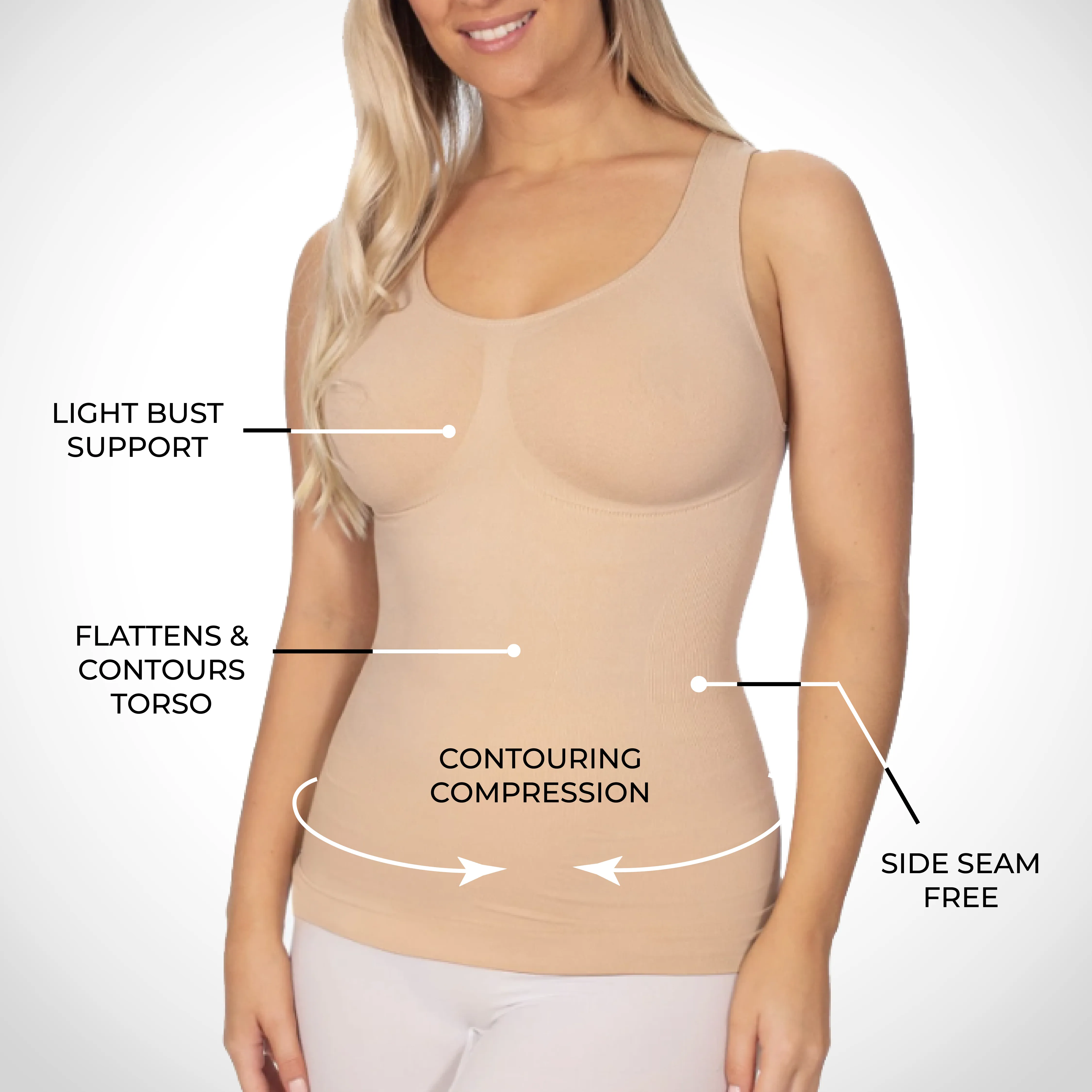 Sport Compression Shaping Tank