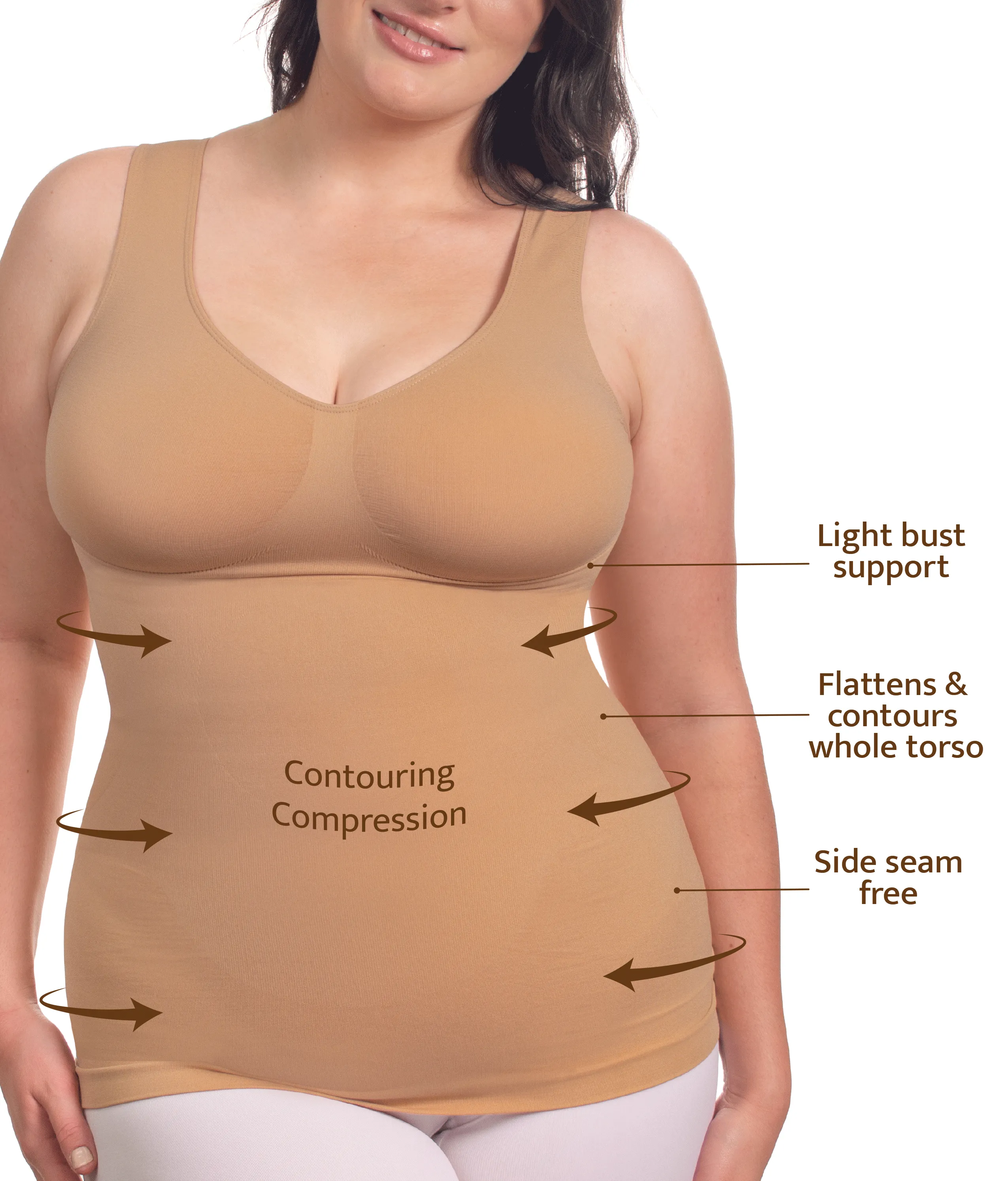 Sport Compression Shaping Tank