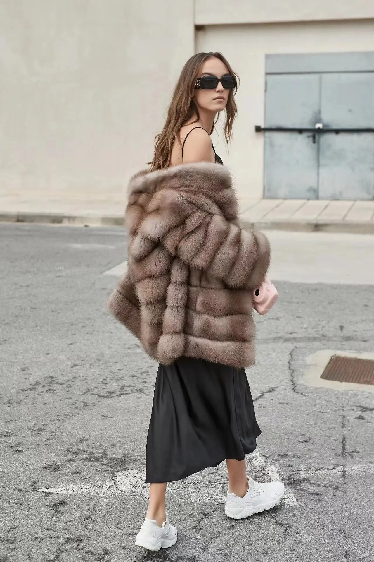 Stone Marten Fur Coat