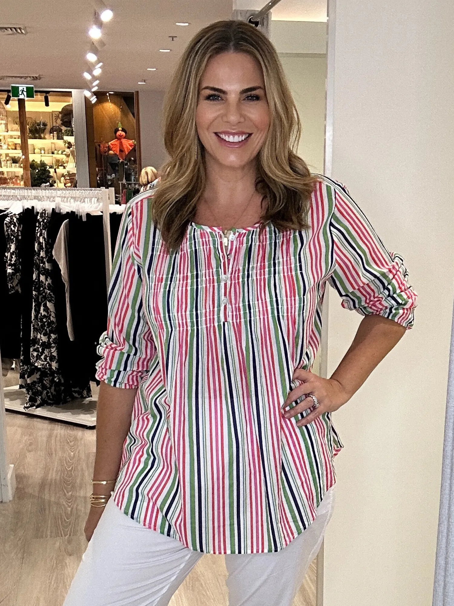 Stripe Tunic - Multi