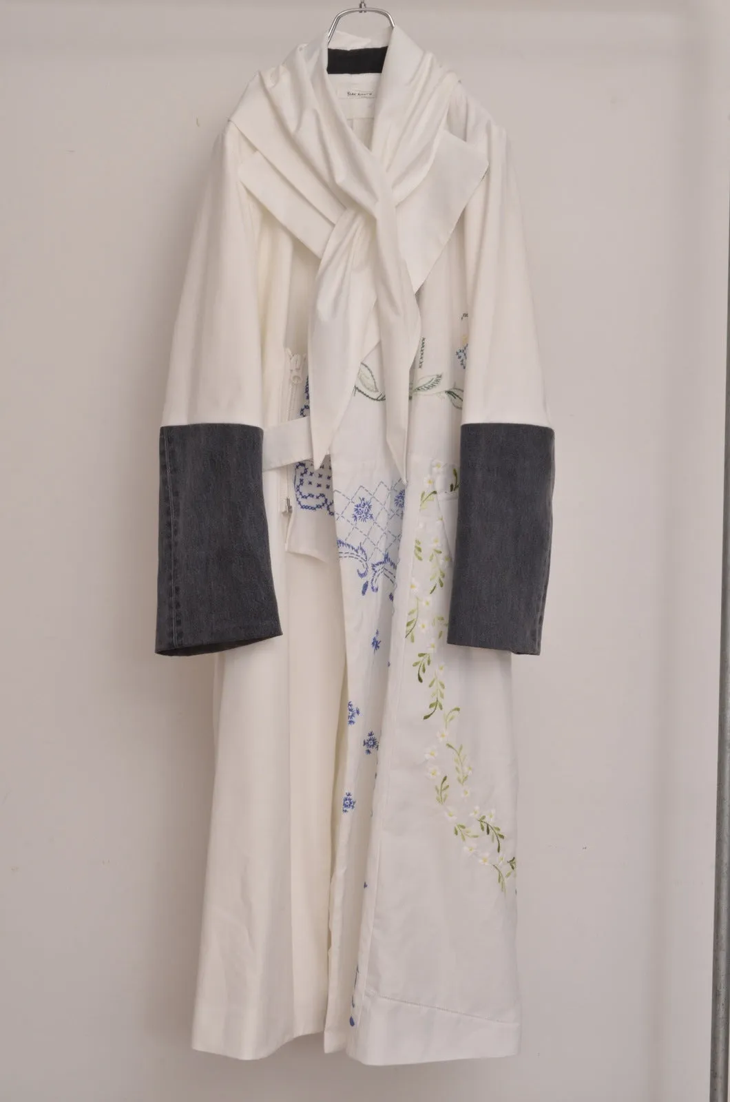 TABLE CLOTH △ SHAWL COAT/SHORT LINWE set_COL