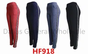 Textured Fur Insulated Work Out Leggings Wholesale