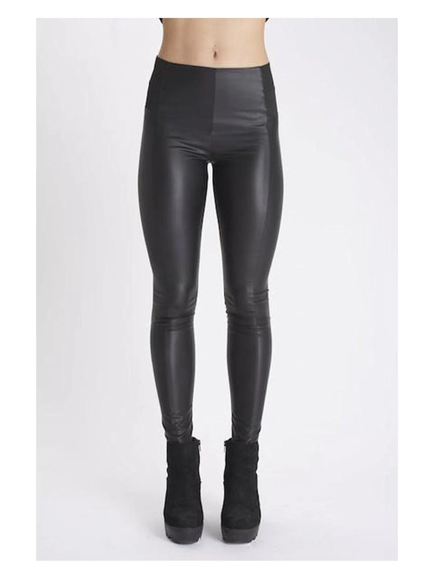 Thea - Faux Leather 'Wonderpant' Leggings