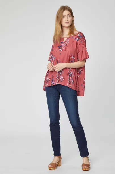 Thought Cassia Printed Jersey Bamboo Tunic WST4153