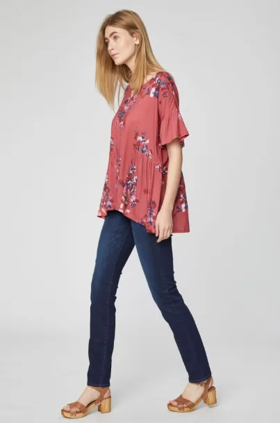 Thought Cassia Printed Jersey Bamboo Tunic WST4153