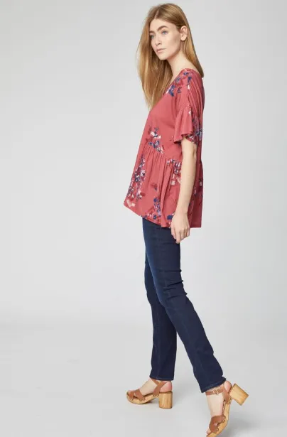 Thought Cassia Printed Jersey Bamboo Tunic WST4153