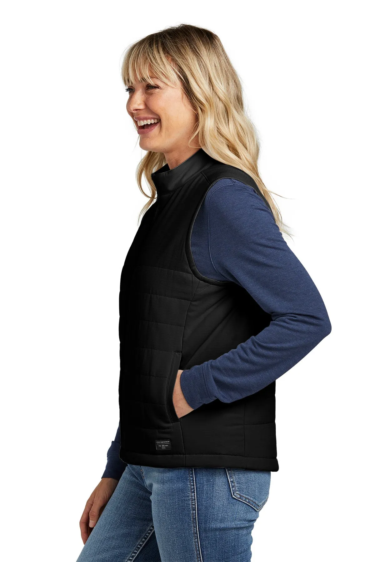 TravisMathew Ladies Cold Bay Custom Vests, Black