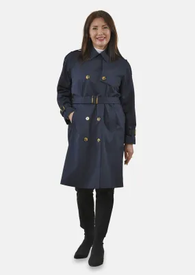 Trench Coat With Side Pockets