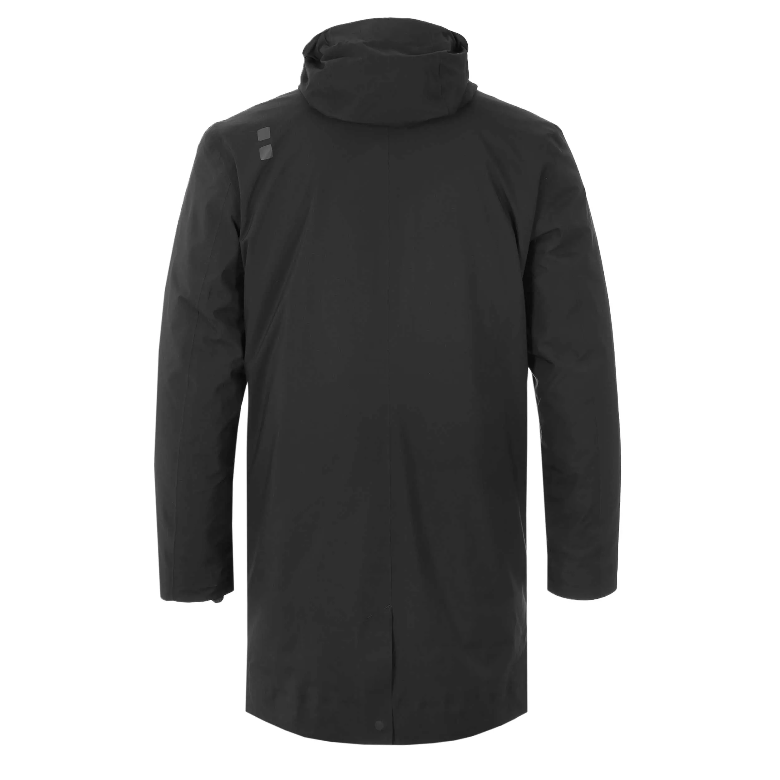 UBR Black Storm Coat in Black