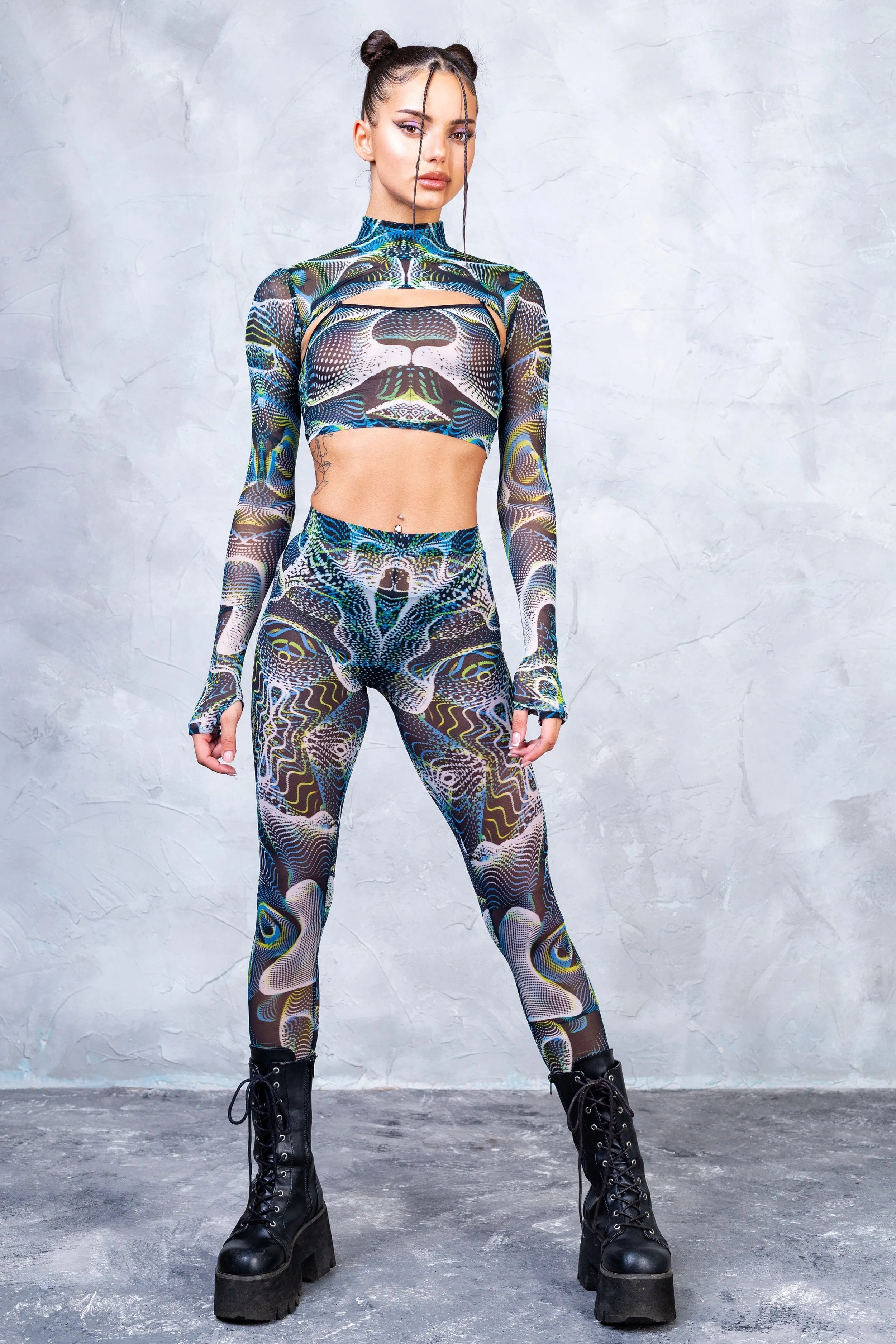 Vapor Trance Mesh Leggings