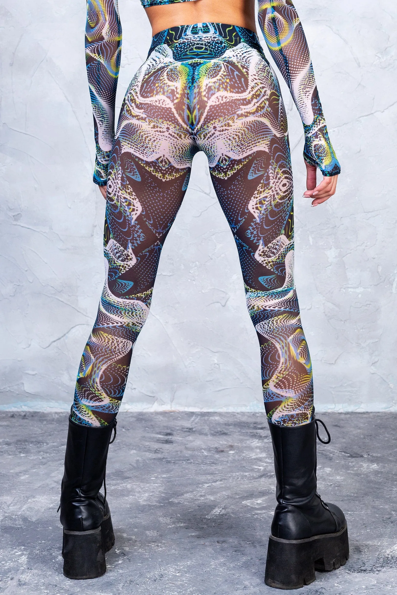 Vapor Trance Mesh Leggings