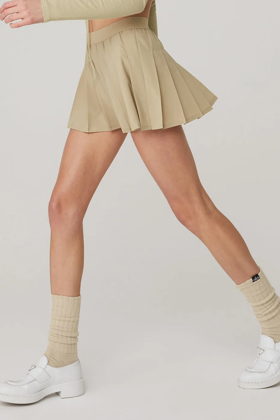 Varsity Tennis Skirt - California Sand