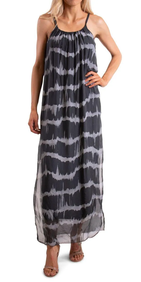 Venus Tie Dye Silk Dress