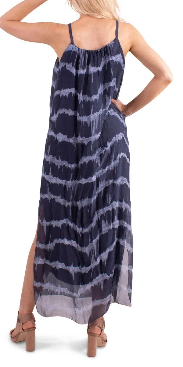 Venus Tie Dye Silk Dress