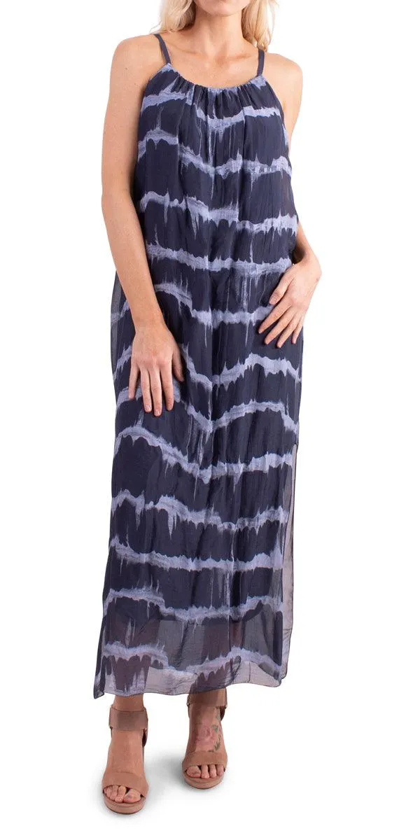 Venus Tie Dye Silk Dress