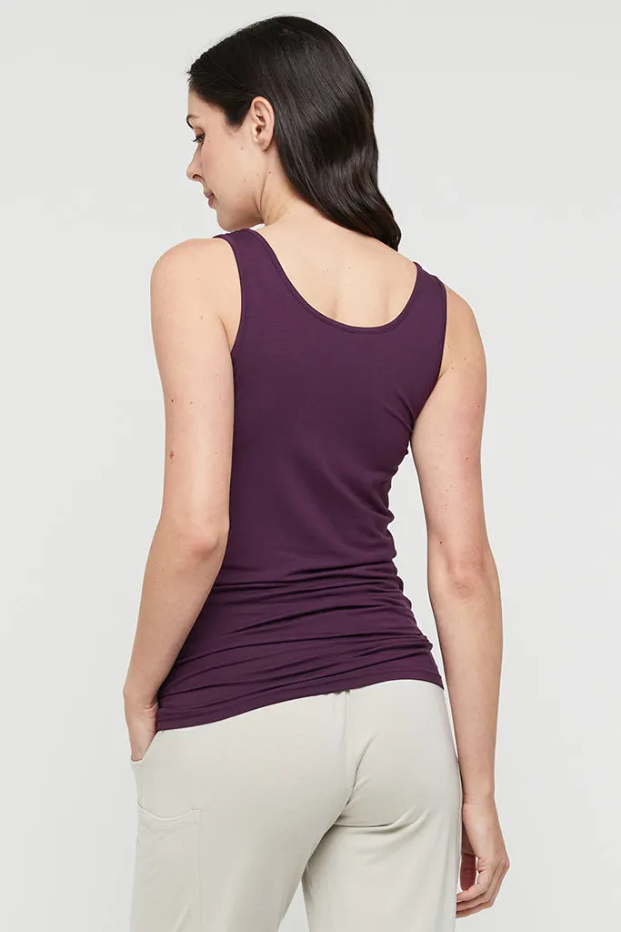 Vest Top - Plum