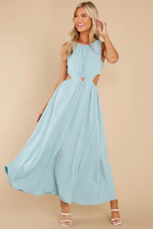 Wander With Me Seafoam Maxi Dress