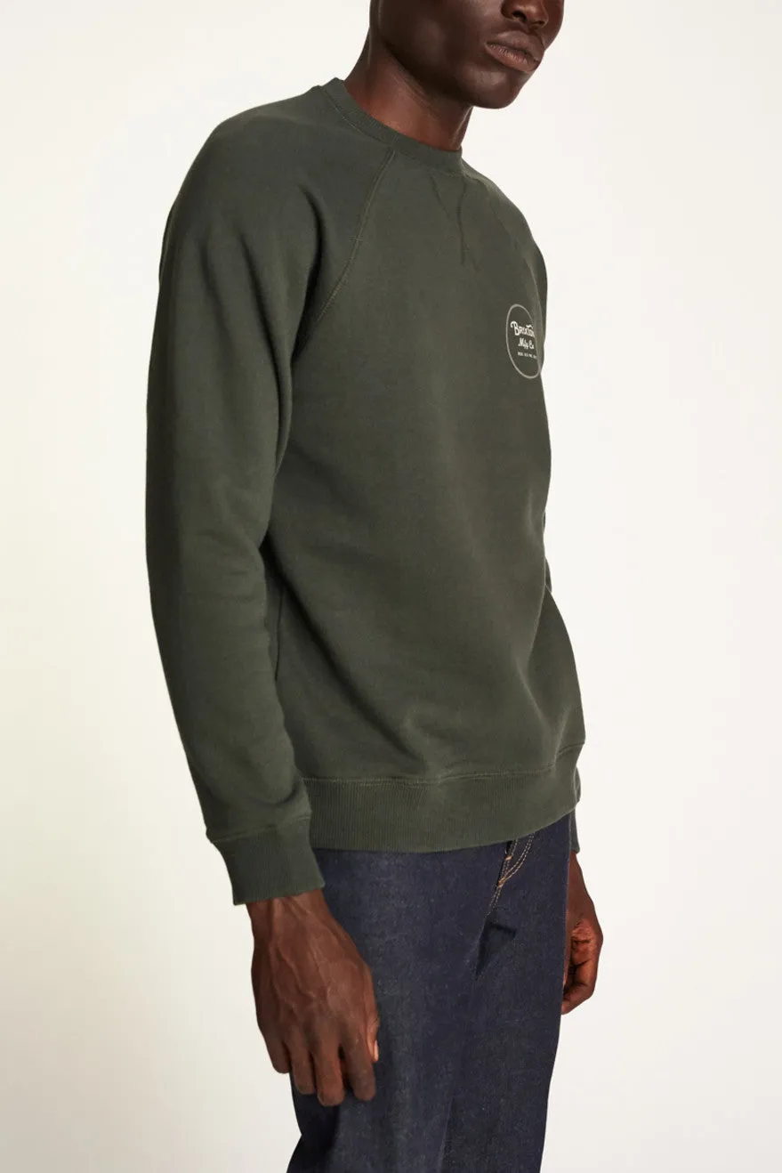 Wheeler INTL Crew Fleece - Pine