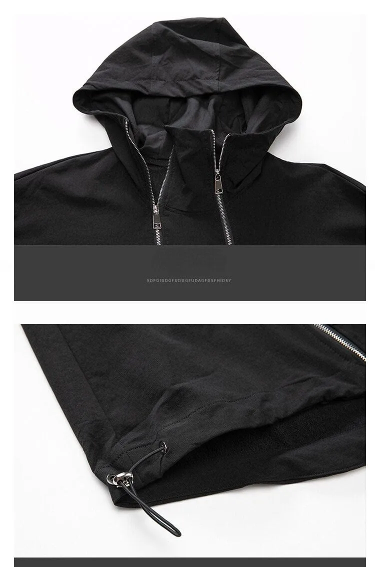 Windbreaker Loose Hooded Coat