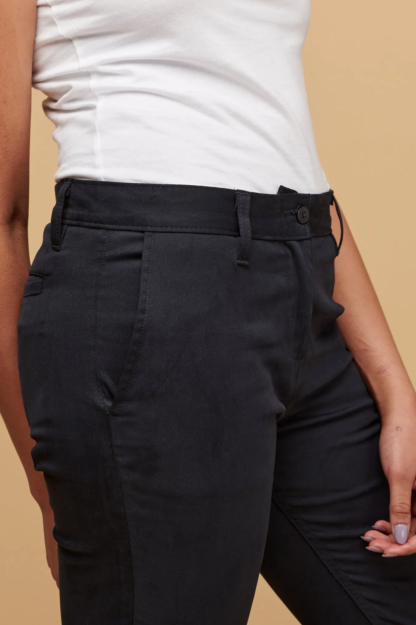 Women's Chino Slim Stretch - Navy