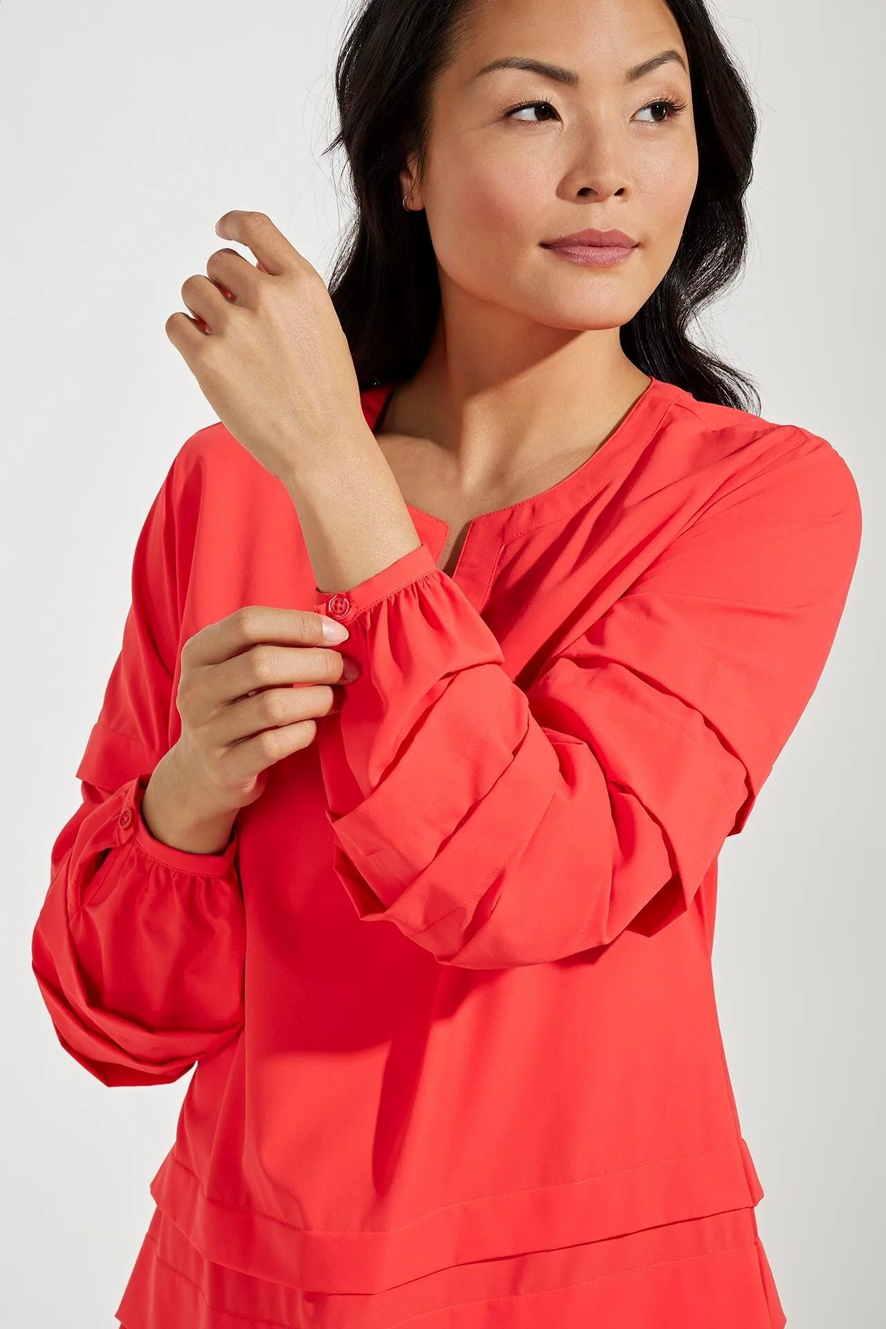 Women's Kallithea Cover-Up Dress  |  Radiant Red