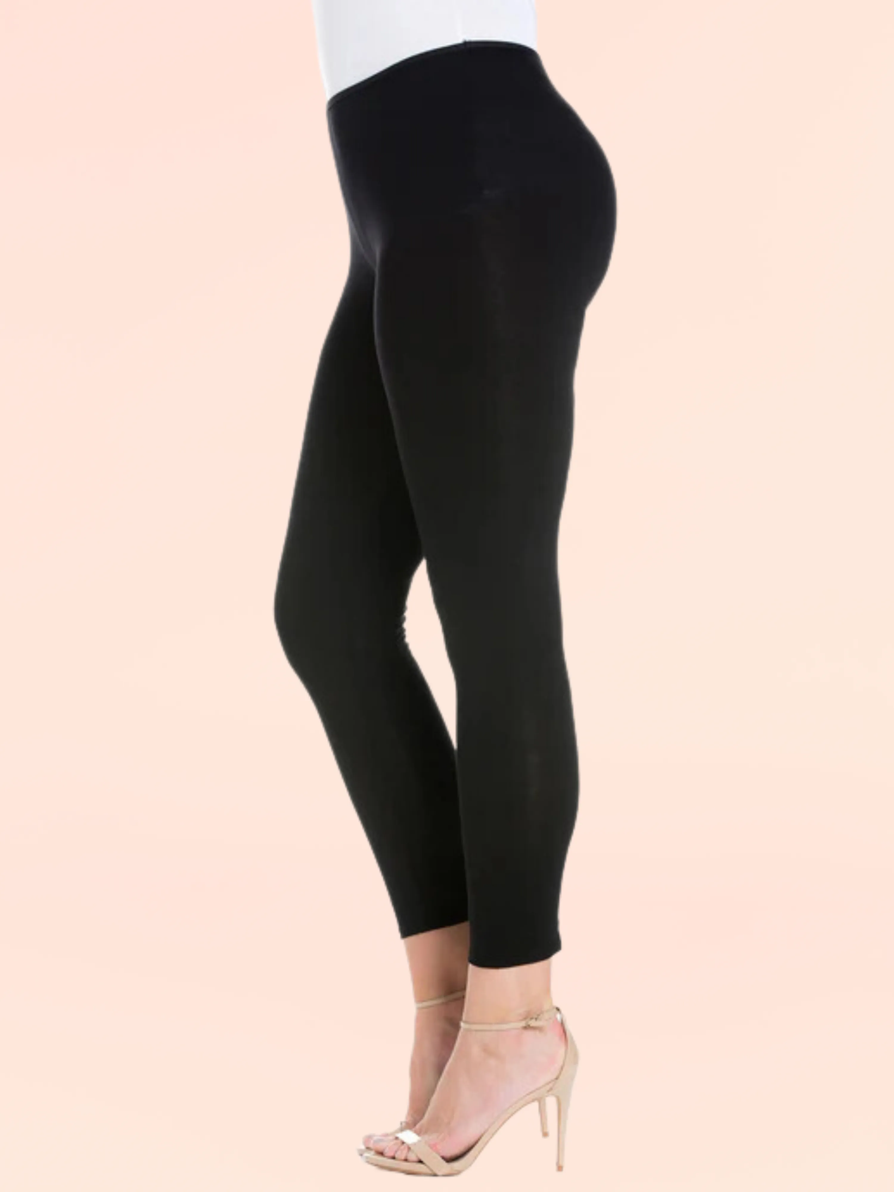 Womens Stretch Ankle Length Leggings