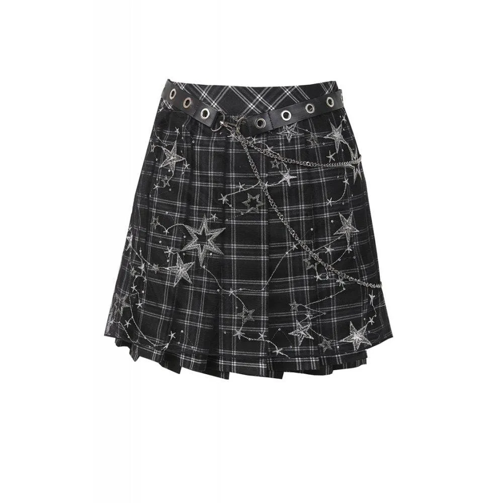 Women's Tartan & Starr Punk Skirt