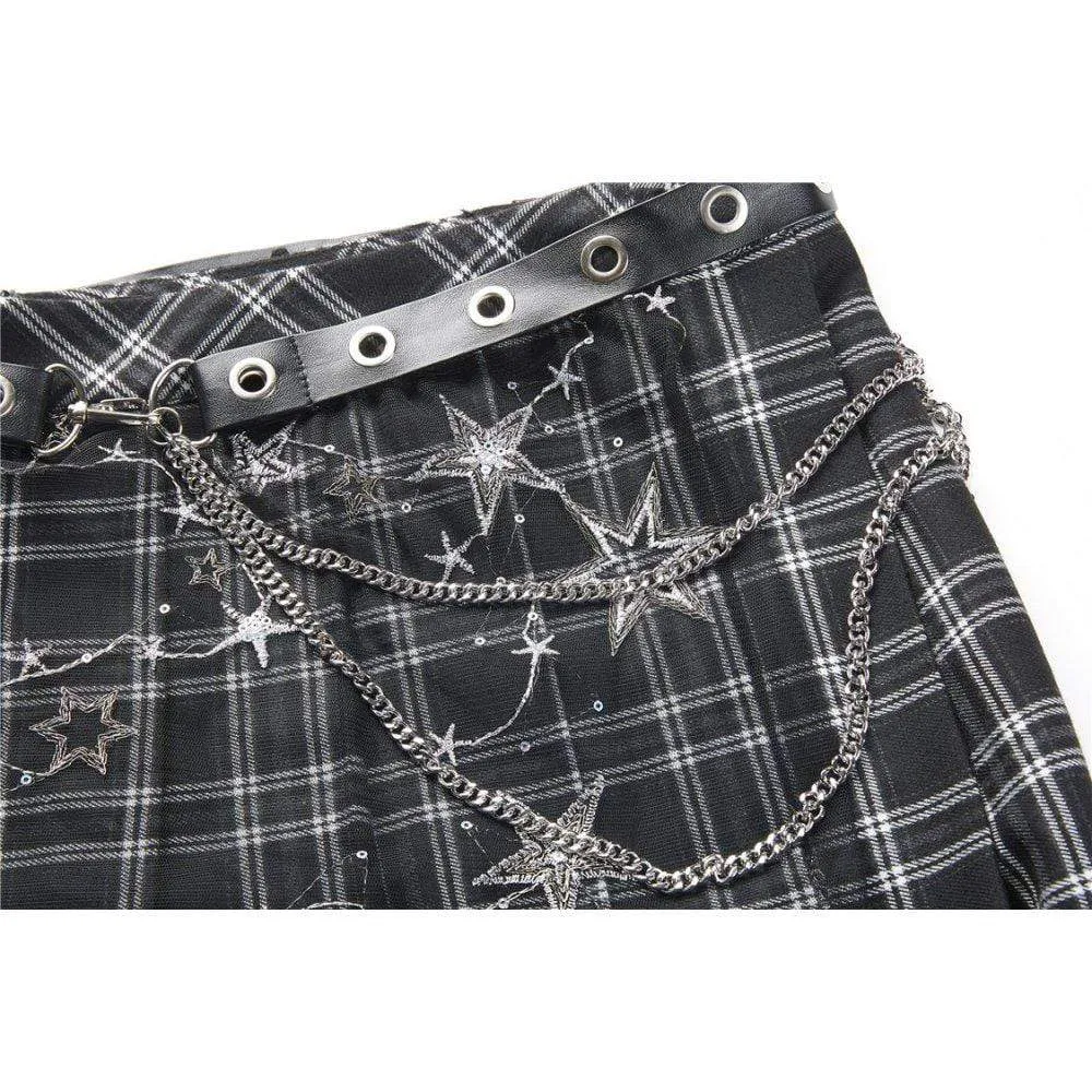 Women's Tartan & Starr Punk Skirt