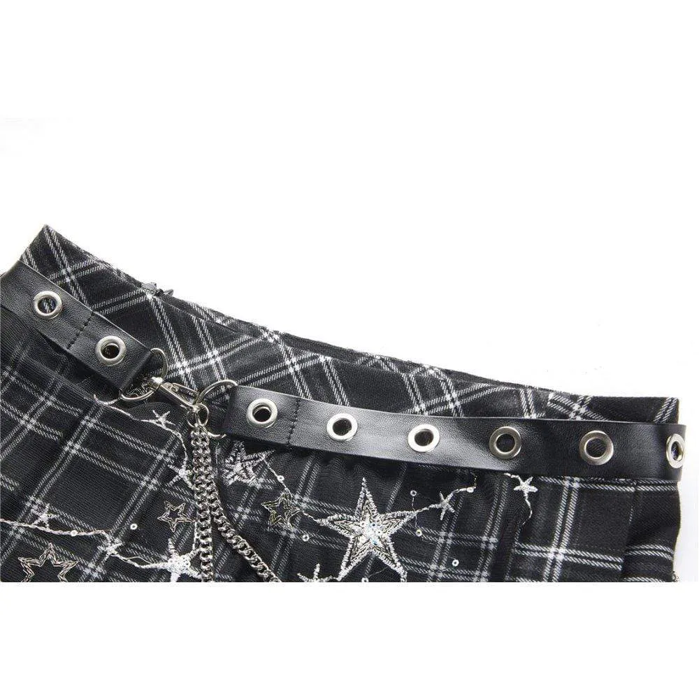 Women's Tartan & Starr Punk Skirt