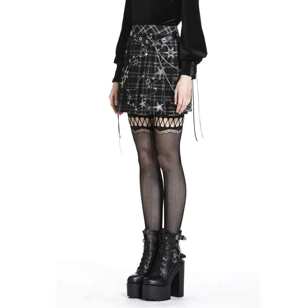 Women's Tartan & Starr Punk Skirt