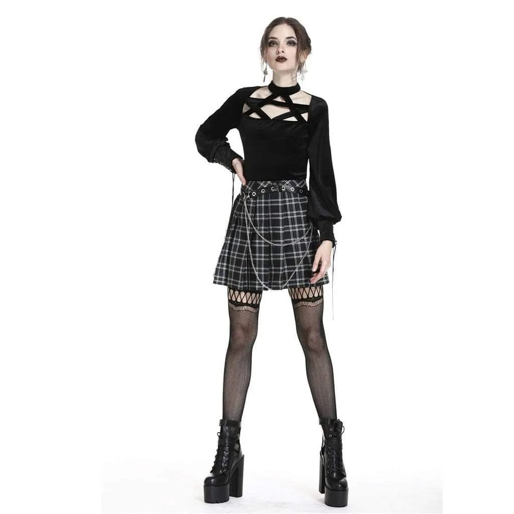 Women's Tartan & Starr Punk Skirt