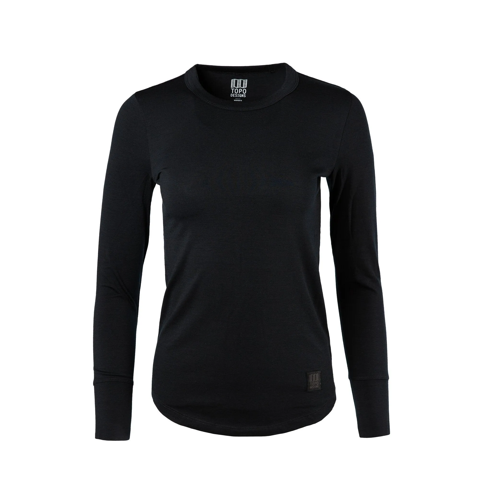 Wool Tee Long Sleeve - Women's