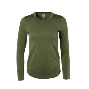 Wool Tee Long Sleeve - Women's