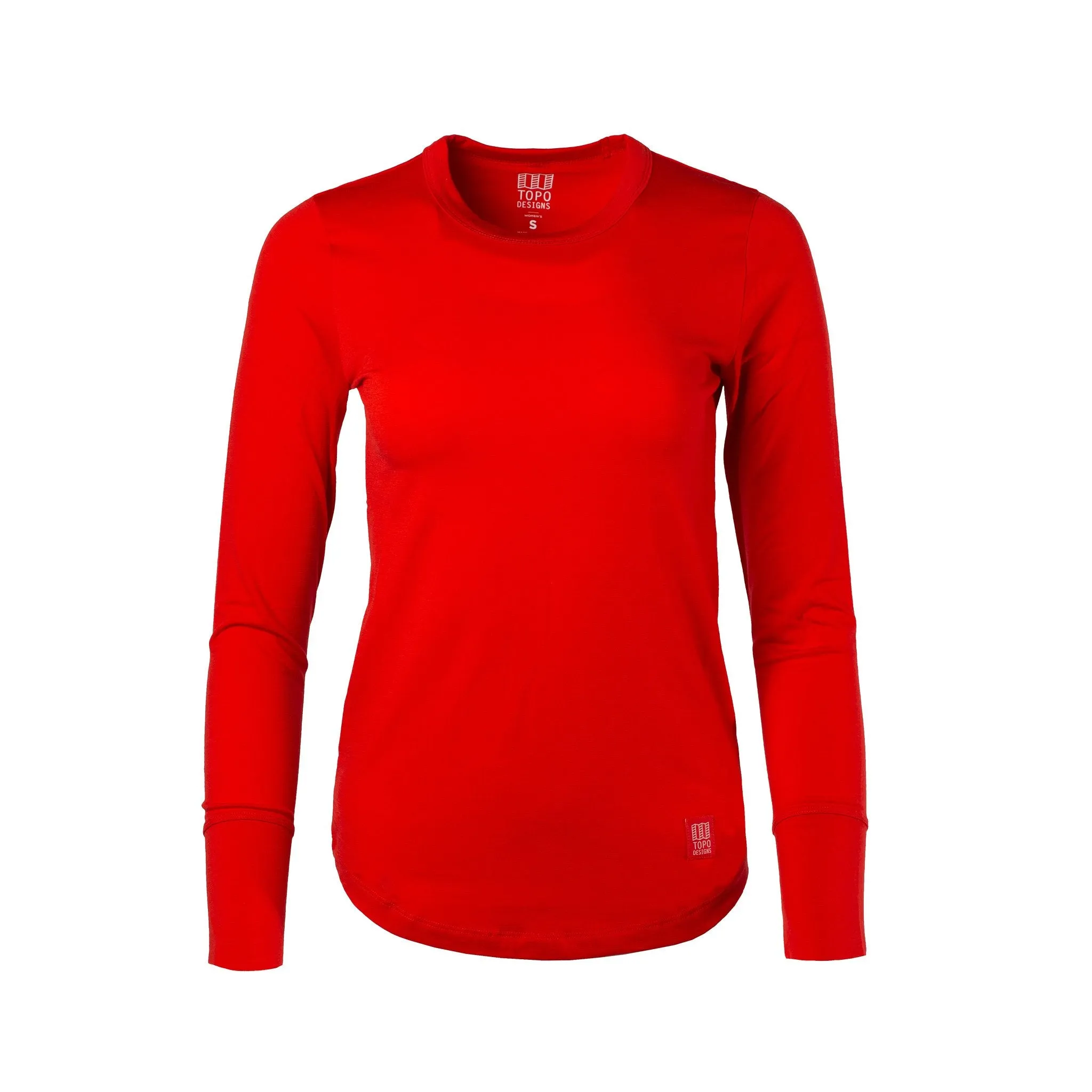 Wool Tee Long Sleeve - Women's