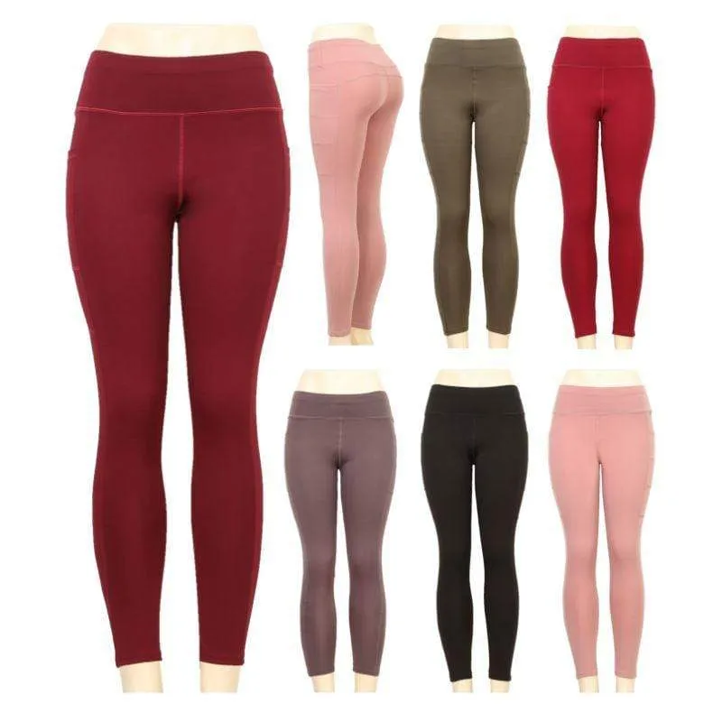 Yoga Pants and Workout Leggings for Women and Girls with Pockets