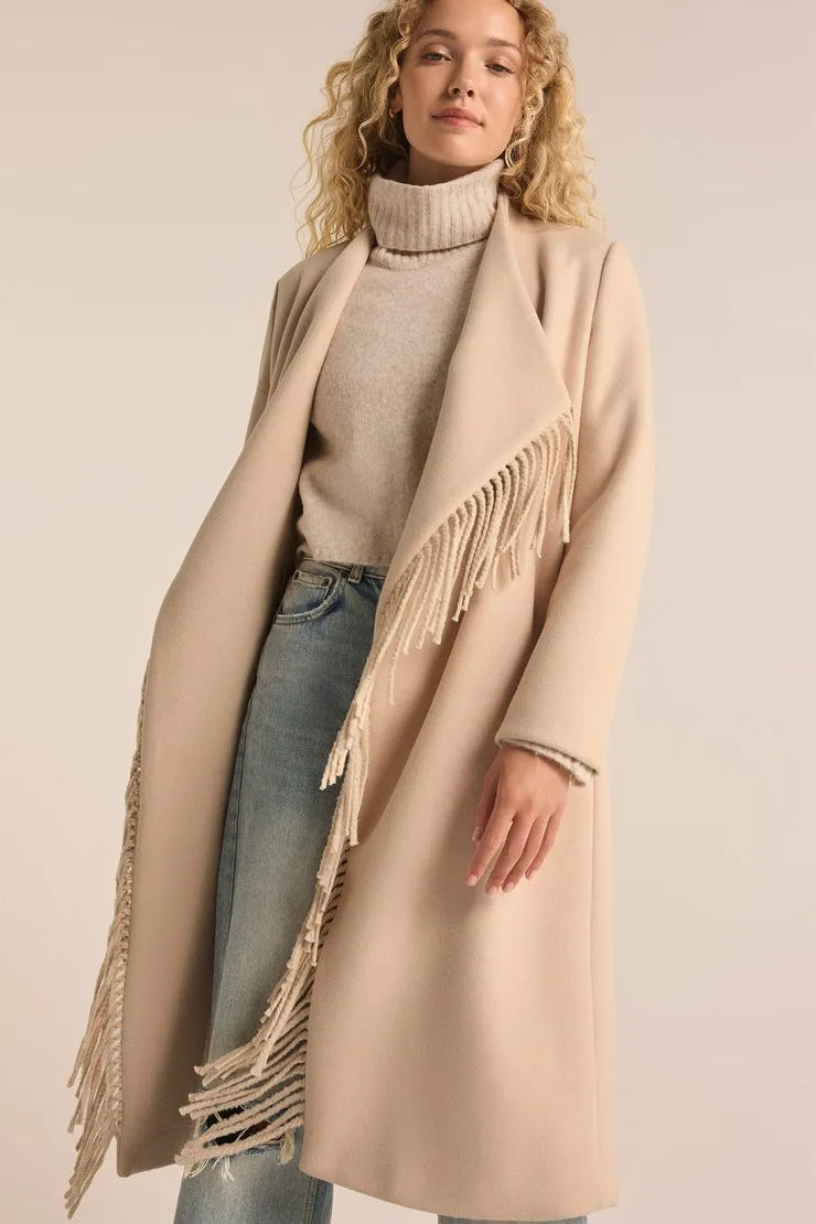 Z SUPPLY Alchemist Fringe Coat